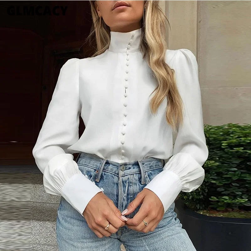 Women Solid Long Sleeve Single Breasted Blouses Tops Classy OL Workwear Chic Streetwear Autumn Shirts Elegant Tops Chic Wrap Blouse Women Solid Long Sleeve Single Breasted Blouses Tops Classy OL Workwear Chic Streetwear Autumn Shirts Elegant Tops Chic Wrap Blouse