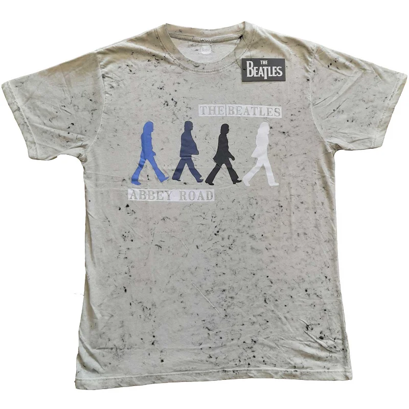 The Beatles | Official Band T-Shirt | Abbey Road Colours (Wash Collection) Boxy Fit Fitted Loose The Beatles | Official Band T-Shirt | Abbey Road Colours (Wash Collection) Boxy Fit Fitted Loose