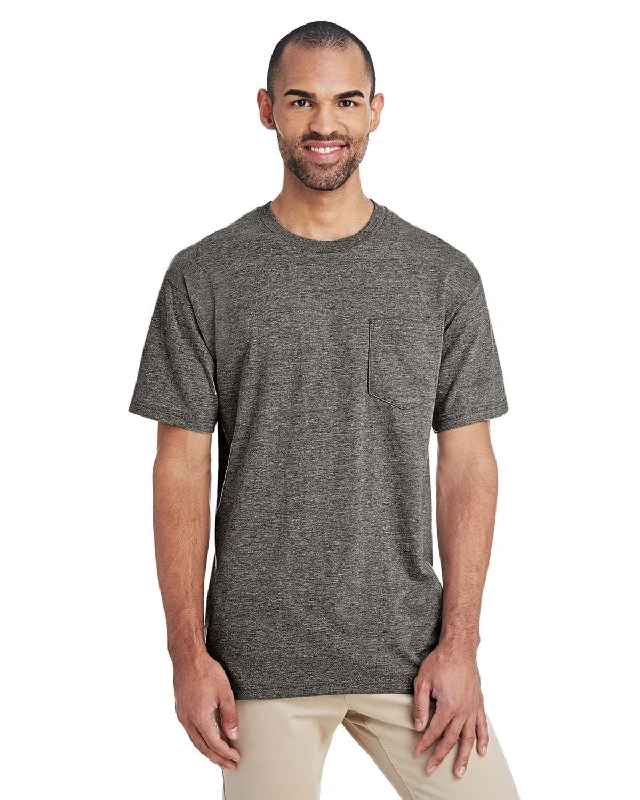 Gildan Hammer T-Shirt with Pocket | Graphite Heather Chenille Blend Fleece Blend Nylon Blend Gildan Hammer T-Shirt with Pocket | Graphite Heather Chenille Blend Fleece Blend Nylon Blend