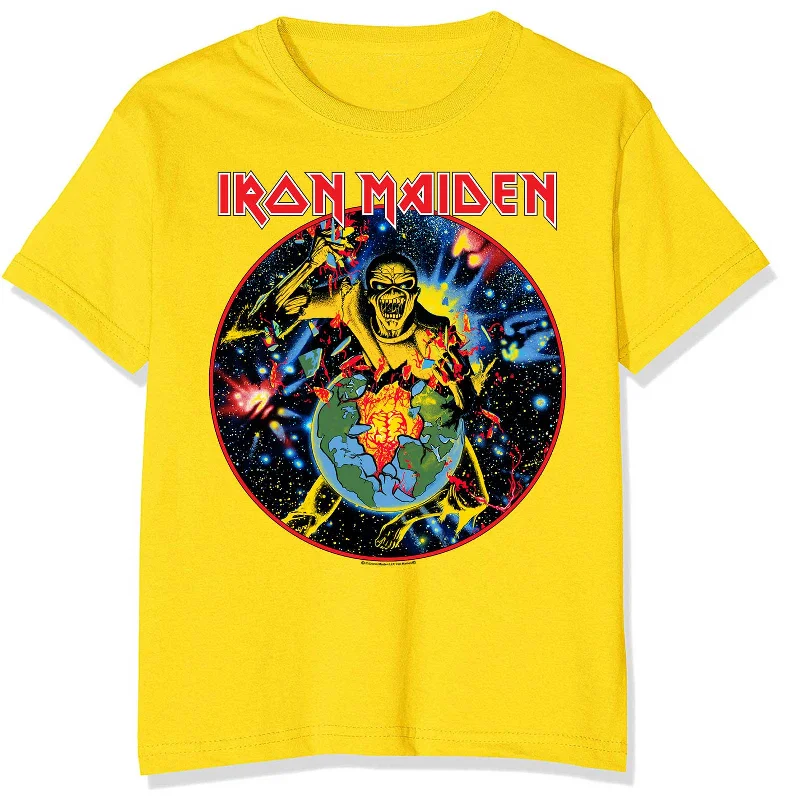 Iron Maiden | Official Band T-Shirt | World Piece Tour Circle Terry Blend Velvet Blend Canvas Blend Iron Maiden | Official Band T-Shirt | World Piece Tour Circle Terry Blend Velvet Blend Canvas Blend
