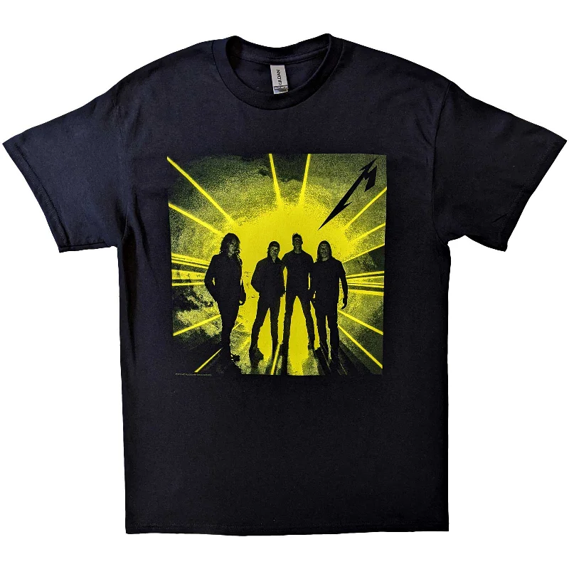 Metallica | Official Band T-Shirt | 72 Seasons Burnt Strobe (Back Print) Layered Multi-layer Single Layer Metallica | Official Band T-Shirt | 72 Seasons Burnt Strobe (Back Print) Layered Multi-layer Single Layer
