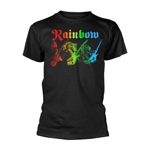 Rainbow | Official Band T-Shirt | 3 Ritchies Rainbow Handmade Hand-knitted Hand-woven Rainbow | Official Band T-Shirt | 3 Ritchies Rainbow Handmade Hand-knitted Hand-woven