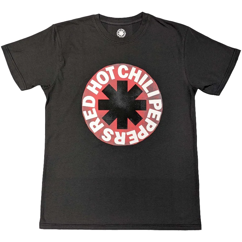 Red Hot Chili Peppers | Official Band T-Shirt | Red Circle Asterisk (Eco-Friendly) Chenille Fabric Brocade Fabric Lace Fabric Red Hot Chili Peppers | Official Band T-Shirt | Red Circle Asterisk (Eco-Friendly) Chenille Fabric Brocade Fabric Lace Fabric