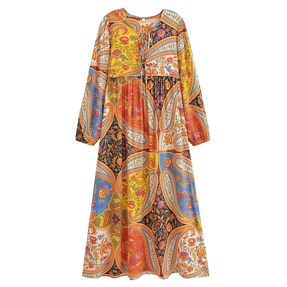 Eloise Floral Maxi Dress Comfortable Casual Maxi Dress
