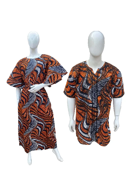 Long Maxi Dress Bell Sleeves & African Embroidered Dashiki Shirt Trendy Ruffled Maxi Dress Long Maxi Dress Bell Sleeves & African Embroidered Dashiki Shirt Trendy Ruffled Maxi Dress