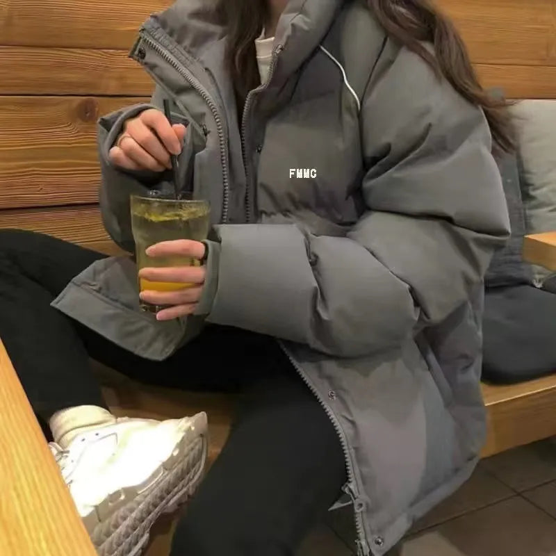 2023 women's parka coat fashion basic cotton down jacket winter Anorak Shell Jacket Lightweight Jacket 2023 women's parka coat fashion basic cotton down jacket winter Anorak Shell Jacket Lightweight Jacket