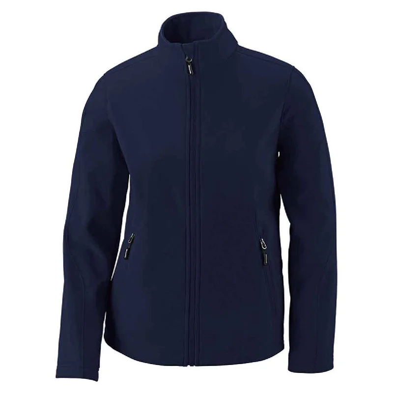 Core 365 Women's Classic Navy Cruise Two-Layer Fleece Bonded Soft Shell Jacket Striped Jacket Polka Dot Jacket Floral Jacket Core 365 Women's Classic Navy Cruise Two-Layer Fleece Bonded Soft Shell Jacket Striped Jacket Polka Dot Jacket Floral Jacket