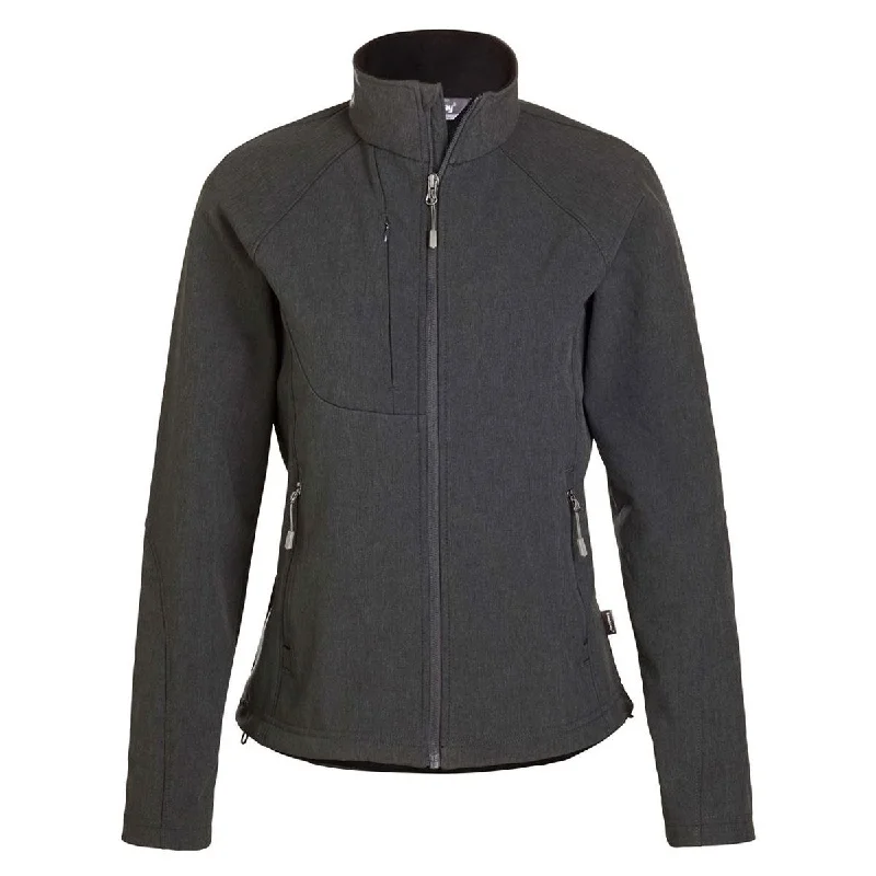 Landway Women's Carbon Matrix Soft Shell Jacket Front Pockets Side Pockets Patch Pockets Landway Women's Carbon Matrix Soft Shell Jacket Front Pockets Side Pockets Patch Pockets