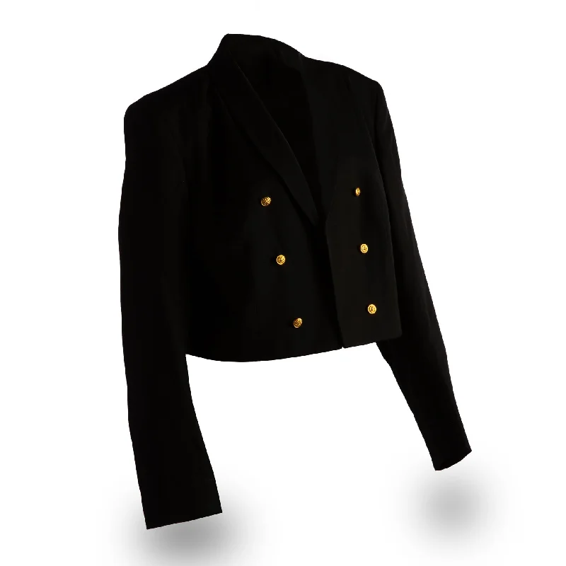 AS-IS NAVY Women's Dinner Dress Blue Jacket - Gold Buttons Quilted Jacket Puffer Jacket Insulated Jacket AS-IS NAVY Women's Dinner Dress Blue Jacket - Gold Buttons Quilted Jacket Puffer Jacket Insulated Jacket