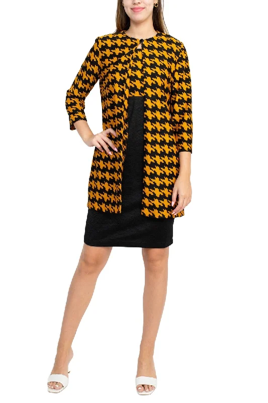 Danny & Nicole Scoop Neck Sleeveless Zipper Back Multi Print Knit Dress with Matching Jacket Jersey Jacket Tulle Jacket Batik Jacket Danny & Nicole Scoop Neck Sleeveless Zipper Back Multi Print Knit Dress with Matching Jacket Jersey Jacket Tulle Jacket Batik Jacket