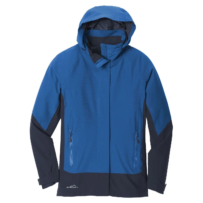 Eddie Bauer Women's Cobalt Blue/River Blue WeatherEdge Jacket Herringbone Jacket Houndstooth Jacket Plaid Jacket Eddie Bauer Women's Cobalt Blue/River Blue WeatherEdge Jacket Herringbone Jacket Houndstooth Jacket Plaid Jacket
