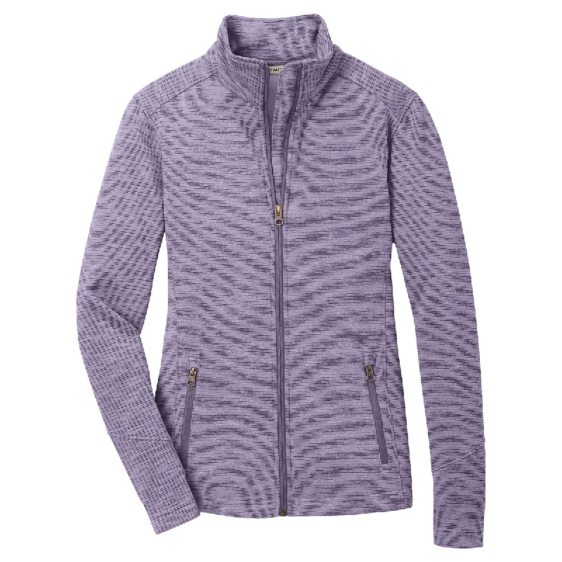 Port Authority Women's Purple Digi Stripe Fleece Jacket Herringbone Jacket Houndstooth Jacket Plaid Jacket Port Authority Women's Purple Digi Stripe Fleece Jacket Herringbone Jacket Houndstooth Jacket Plaid Jacket