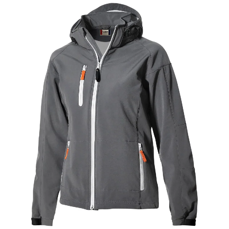 Clique Women's Grey Tulsa Jacket Rayon Jacket Velvet Jacket Corduroy Jacket