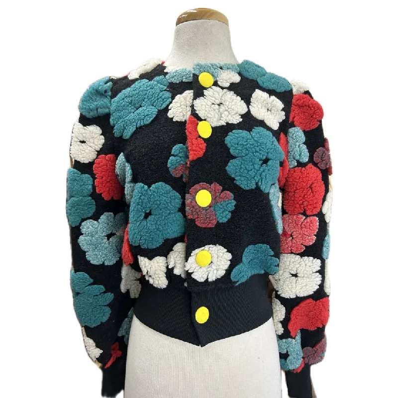 Three Dimensional Flower Jackets Striped Jacket Polka Dot Jacket Floral Jacket