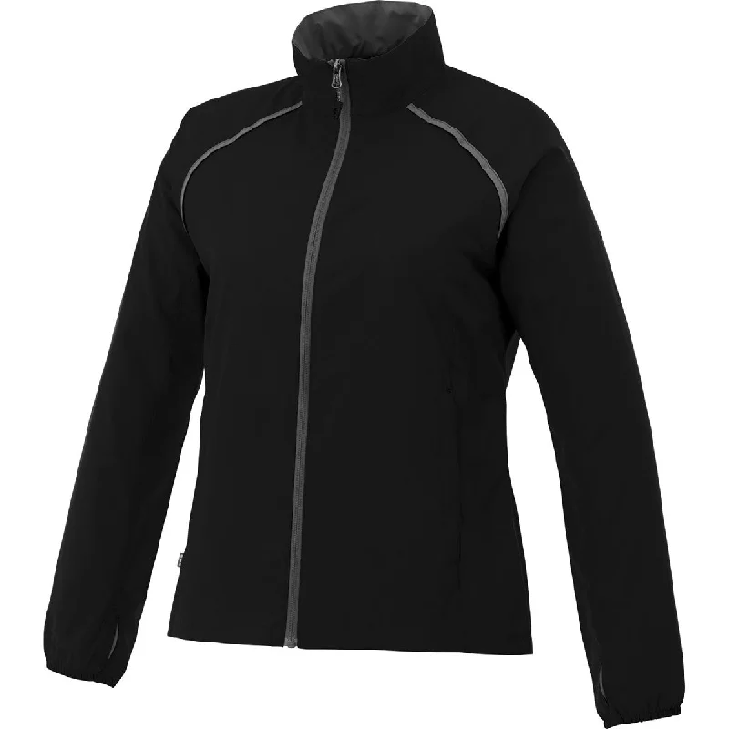 Elevate Women's Black Egmont Packable Jacket Fitted Jacket Loose Jacket Oversized Jacket Elevate Women's Black Egmont Packable Jacket Fitted Jacket Loose Jacket Oversized Jacket