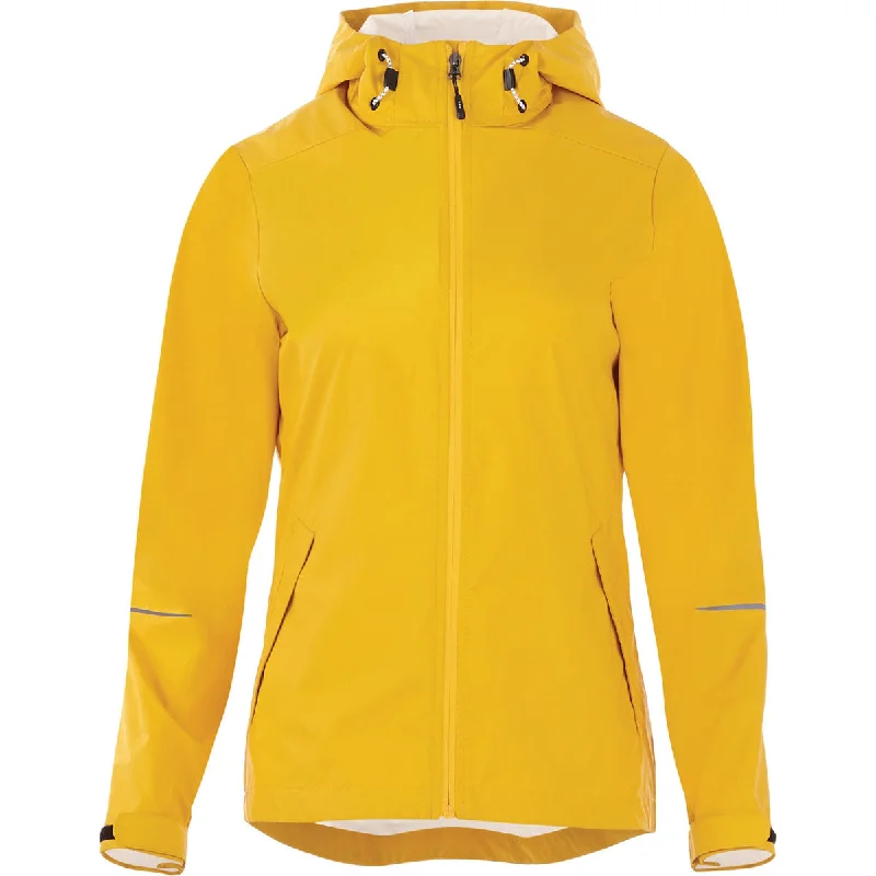 Elevate Women's Yellow Cascade Jacket Notch Collar Jacket Peter Pan Collar Jacket Cowl Neck Jacket Elevate Women's Yellow Cascade Jacket Notch Collar Jacket Peter Pan Collar Jacket Cowl Neck Jacket