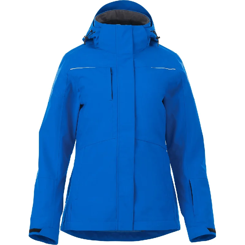Elevate Women's Olympic Blue/Black Yamaska 3-IN-1 Jacket Snapped Jacket Toggled Jacket Drawstring Jacket Elevate Women's Olympic Blue/Black Yamaska 3-IN-1 Jacket Snapped Jacket Toggled Jacket Drawstring Jacket
