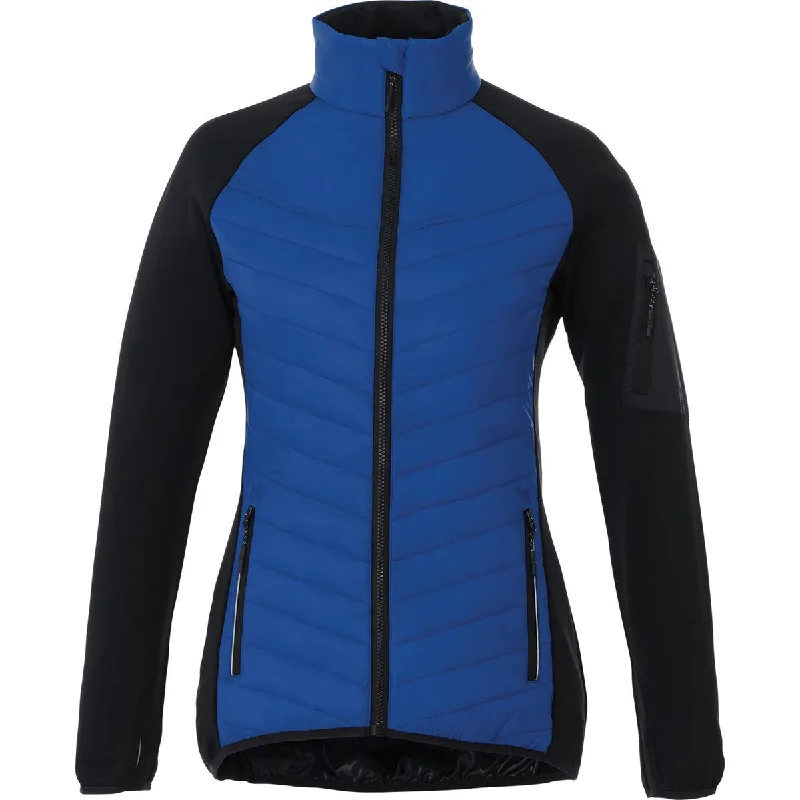 Elevate Women's New Royal/Black Banff Hybrid Insulated Jacket Striped Jacket Polka Dot Jacket Floral Jacket Elevate Women's New Royal/Black Banff Hybrid Insulated Jacket Striped Jacket Polka Dot Jacket Floral Jacket