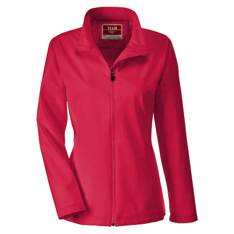 Team 365 Women's Sport Red Leader Soft Shell Jacket Herringbone Jacket Houndstooth Jacket Plaid Jacket Team 365 Women's Sport Red Leader Soft Shell Jacket Herringbone Jacket Houndstooth Jacket Plaid Jacket