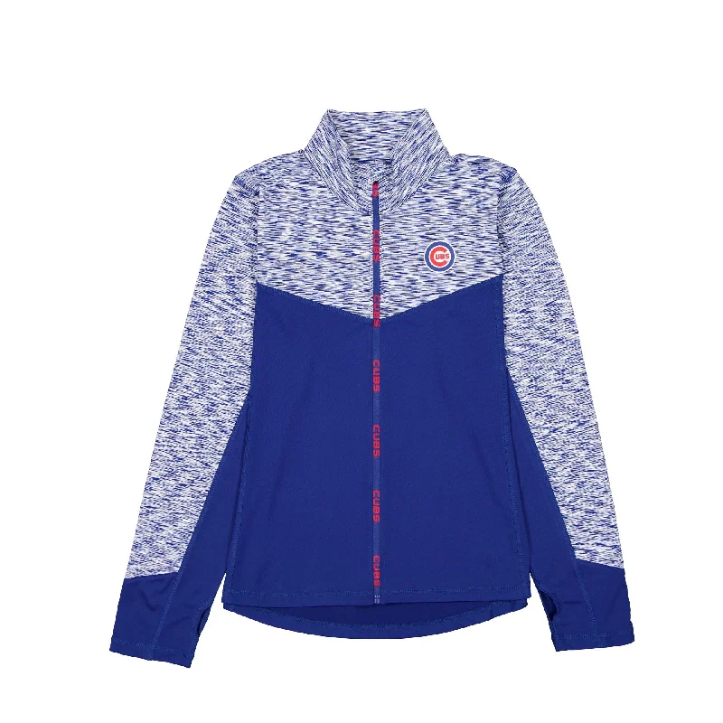 Chicago Cubs Active Women's Jacket Cotton Jacket Linen Jacket Terry Jacket