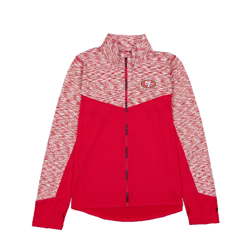 San Francisco 49ers Active Women's Jacket Satin Jacket Silk Jacket Chiffon Jacket