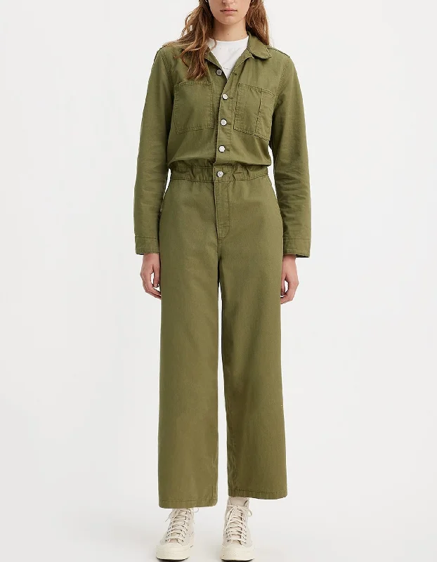 Iconic Olive Night Jumper Graphic Sweater Embroidered Appliqued