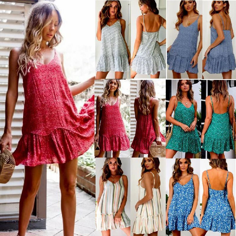 Sexy Strapless Mini Dress Fashionable Summer Mini Dress