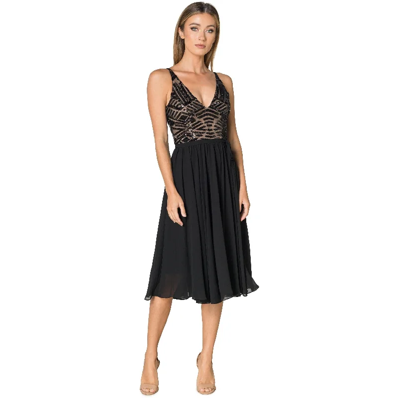 Alicia Mixed Media Dress