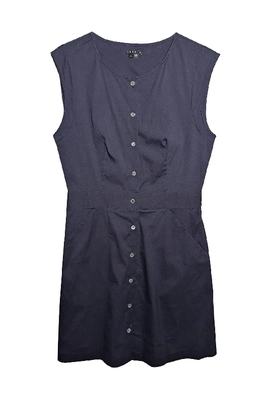 Navy  Work Casual Dress