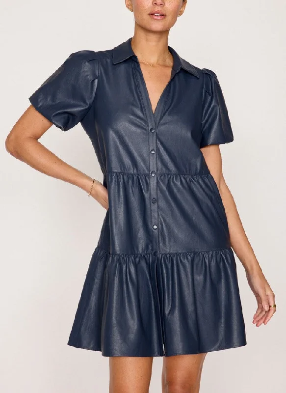 Brochu Walker Vegan Leather Havanna Dress - Admiral