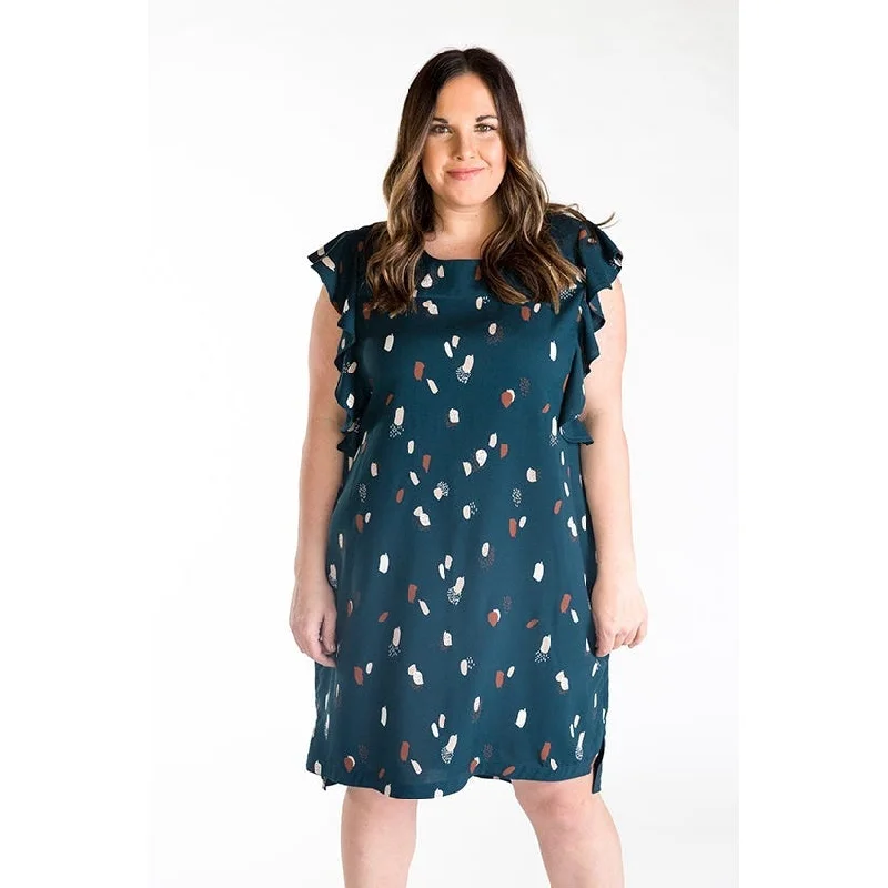 Chalk and Notch Farrah Blouse & Dress Paper Pattern