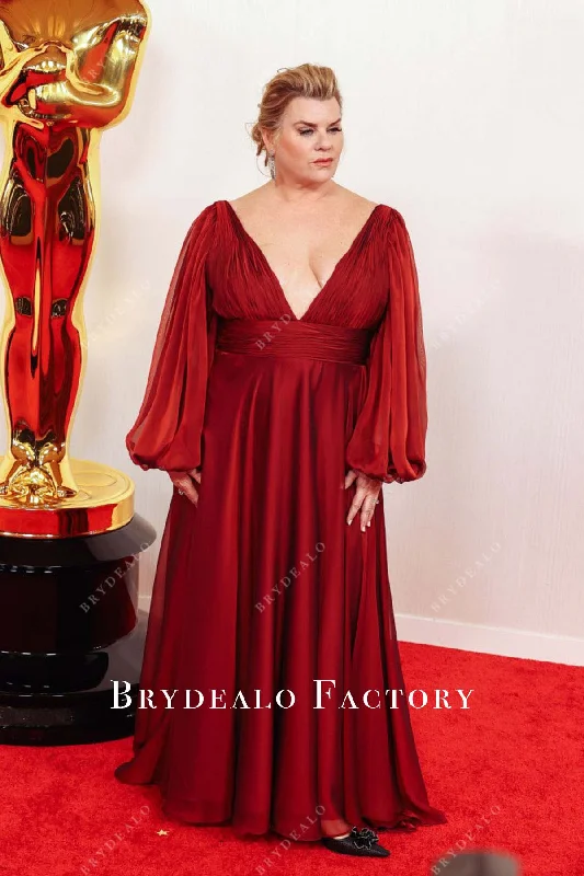 Claire Kaufman 2024 Oscars Red Carpet Plus Size Dress