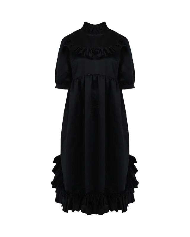 Satin Frill Dress