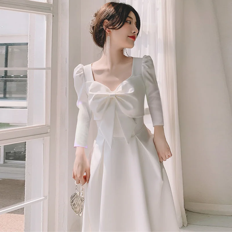 White-3/4 Sleeve