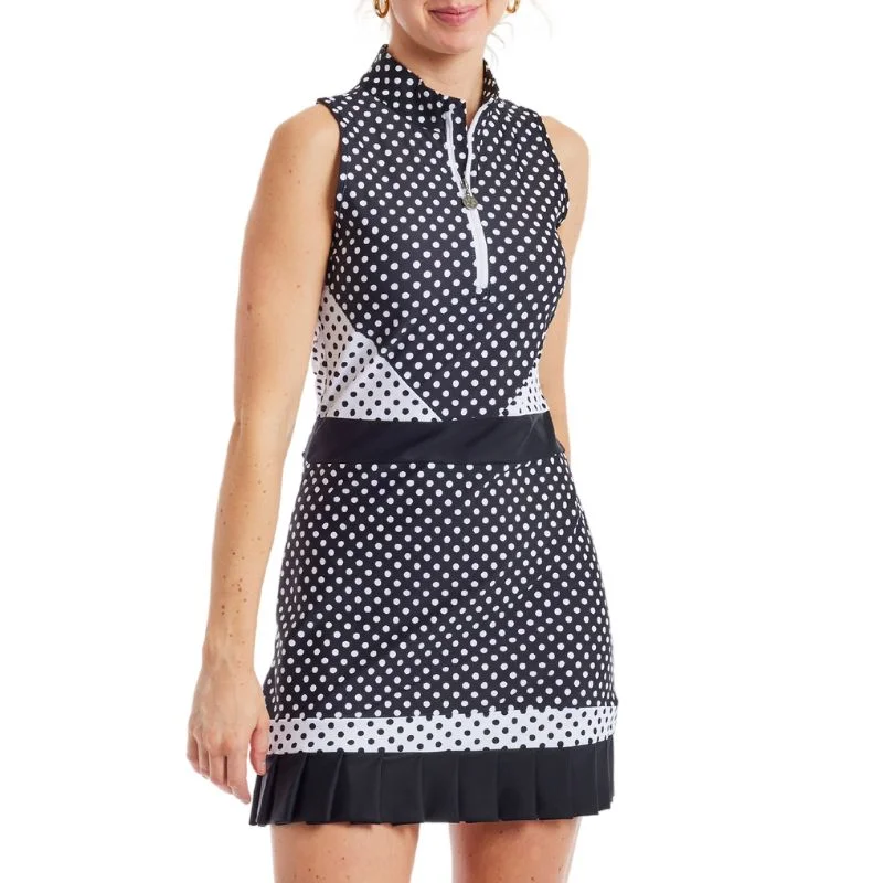 Jordan Black Dotty-Polka Dotty-Black Dress
