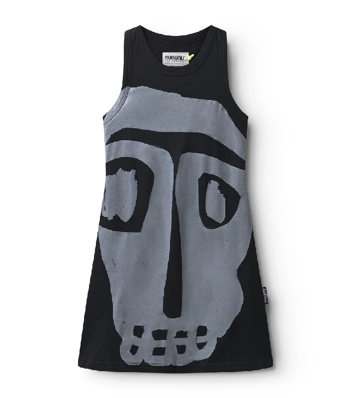 mega rowdy mask tank dress