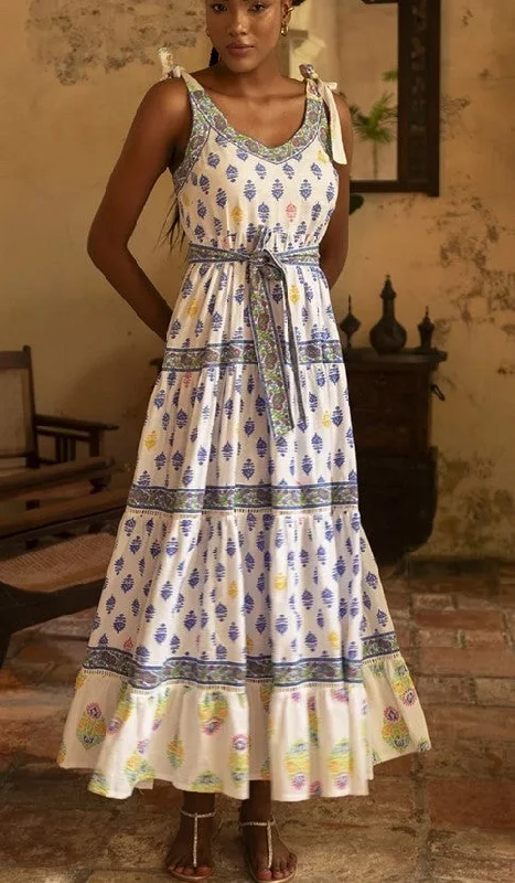Miss June Paulina Dress - White