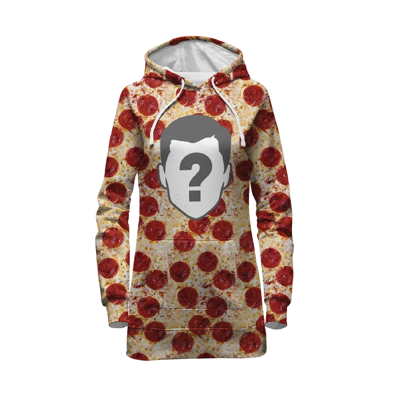 Pizza Custom Hoodie Dress