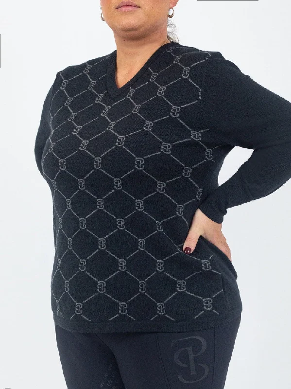PS Of Sweden Zadie Curvy Knitted Jumper Modern Contemporary Chic