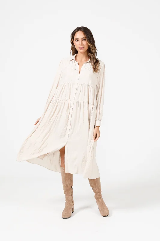 SCARLETT DRESS - NATURAL