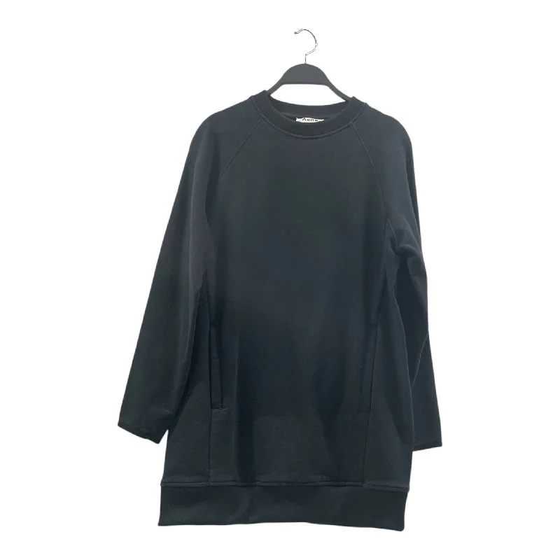 Acne Studios/Sweatshirt/S/Cotton/BLK/LONG CREW/RN131738/ Hoodie with Sequins Glamorous Eye-catching Acne Studios/Sweatshirt/S/Cotton/BLK/LONG CREW/RN131738/ Hoodie with Sequins Glamorous Eye-catching