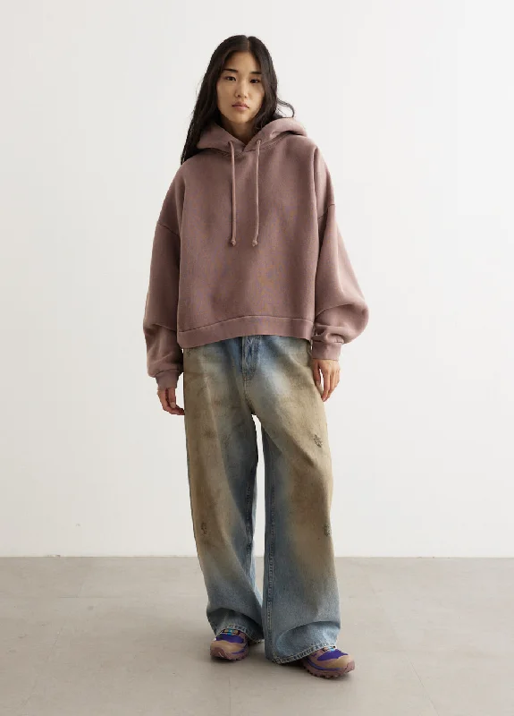Fester Hoodie Hoodie with Ribbed Hem Stretchable Secure