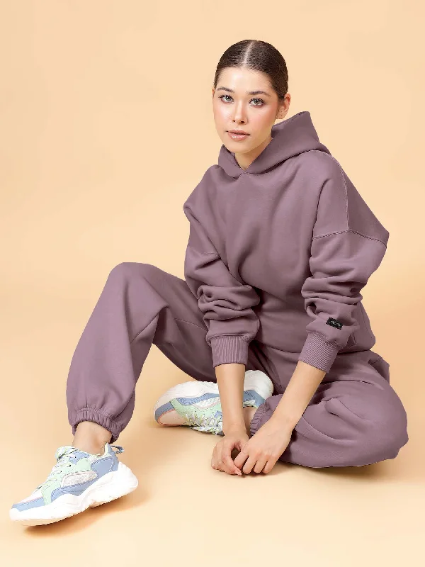 Fitkin Women Solid Lavender CozyCore Fleece Hoodie Hoodie with Slim Fit Tailored Modern Fitkin Women Solid Lavender CozyCore Fleece Hoodie Hoodie with Slim Fit Tailored Modern