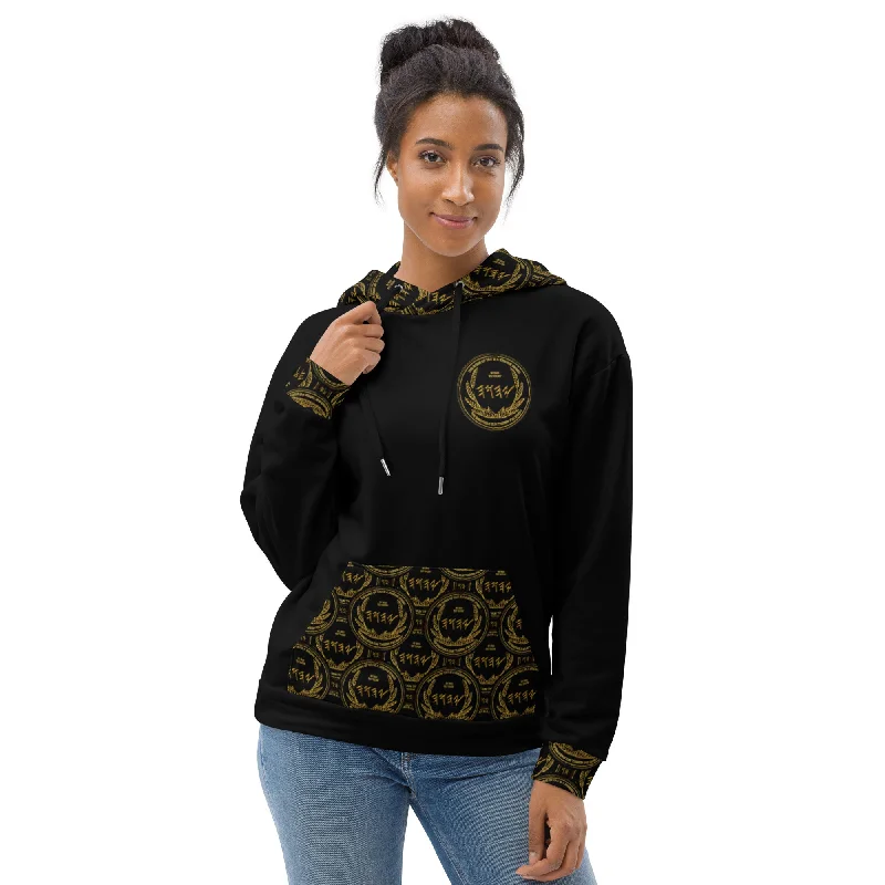 Most High God - Yahuah: The Strong Tower Designer Unisex Pullover Hoodie Hoodie with Patch Decorative Personalized Most High God - Yahuah: The Strong Tower Designer Unisex Pullover Hoodie Hoodie with Patch Decorative Personalized