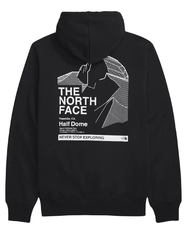The North Face Places We Love Hoodie - Tnf Black/Tnf White Hoodie with Illustration Artistic Creative The North Face Places We Love Hoodie - Tnf Black/Tnf White Hoodie with Illustration Artistic Creative