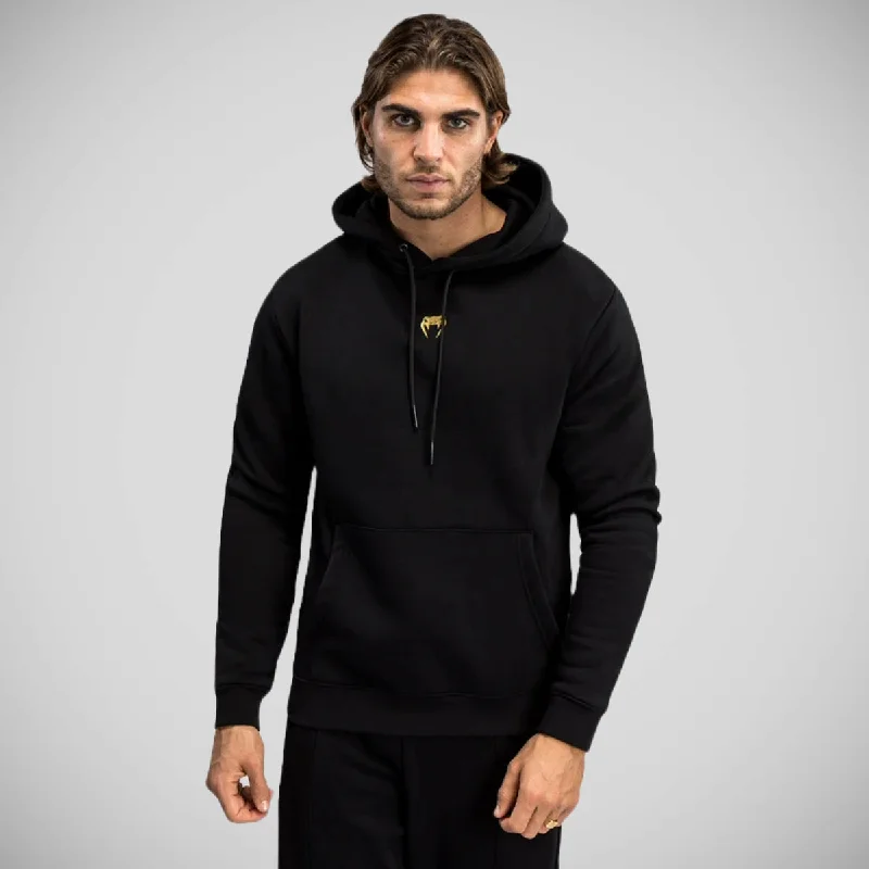 Venum x Tekken 8 Marshall Law Hoodie Black/Gold Hoodie with Hem Lace Feminine Delicate