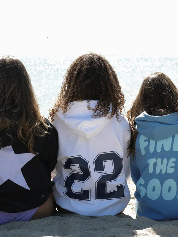 Women's Kaveah x Jack's Surfboards Varsity Hoodie Hoodie with Patch Decorative Personalized Women's Kaveah x Jack's Surfboards Varsity Hoodie Hoodie with Patch Decorative Personalized