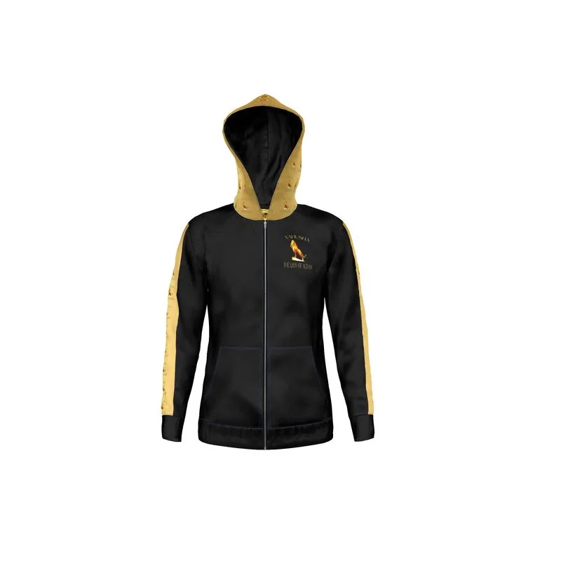 Yahusha-The Lion of Judah 01 Designer Unisex Full Zip Hoodie Hoodie with Hem Patch Decorative Personalized Yahusha-The Lion of Judah 01 Designer Unisex Full Zip Hoodie Hoodie with Hem Patch Decorative Personalized