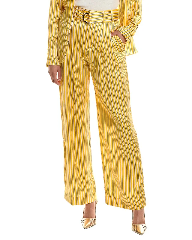 Equipment Silk Pant Slim Fit Casual Pants