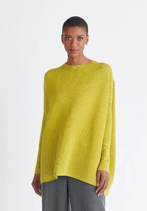 Paisie Ribbed Jumper Terry Terry Cloth Terry Knit